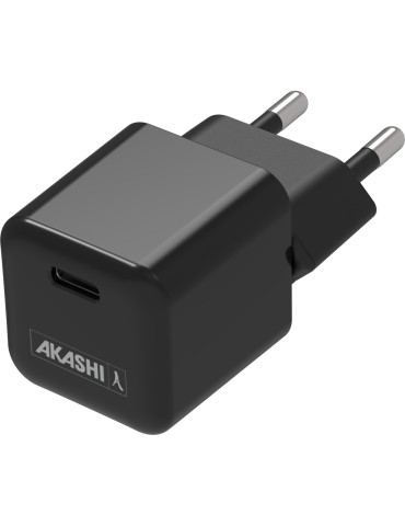 Chargeur secteur USB-C 30 W SuperGaN Nano personnalisé – noir