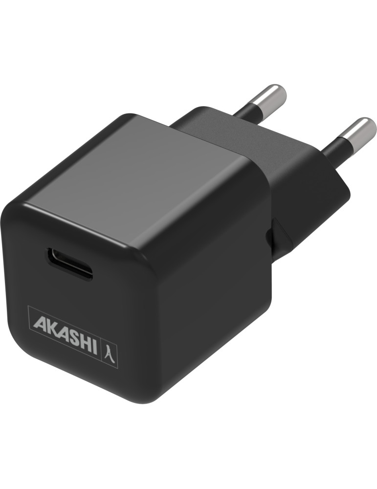 Chargeur secteur USB-C 30 W SuperGaN Nano personnalisé – noir