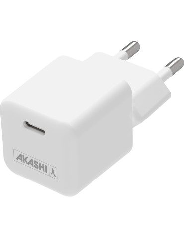 Chargeur USB-C 30 W SuperGaN Nano blanc personnalisé