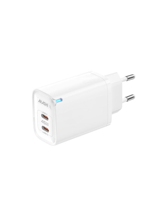Chargeur secteur GaN 45 W USB-C Tsuki personnalisable
