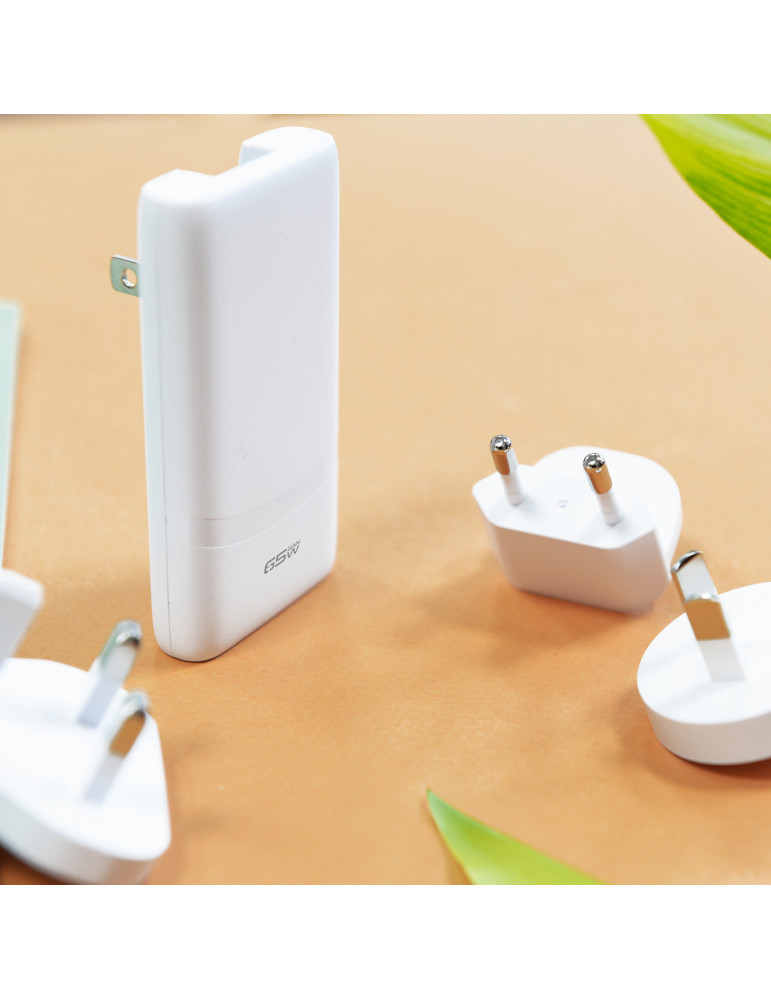 Chargeur de voyage Paso universel 65 W USB-C