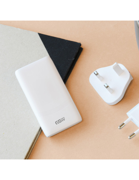 Chargeur de voyage Paso universel 65 W USB-C