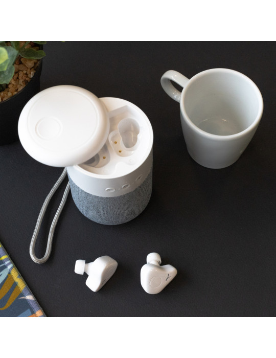 Combo audio Kanzen : enceinte 5 W et écouteurs Bluetooth