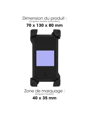 Support smartphone Jitensha orientable 360° 2