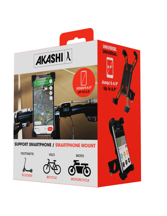 Support smartphone Jitensha orientable 360°