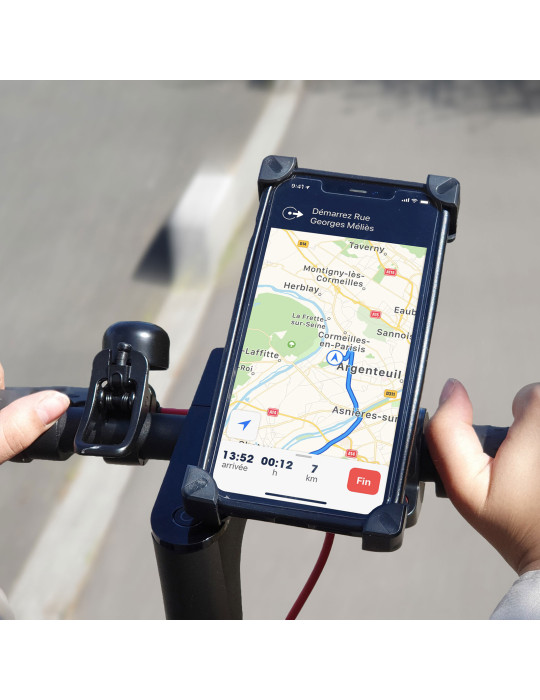 Support smartphone Jitensha orientable 360°