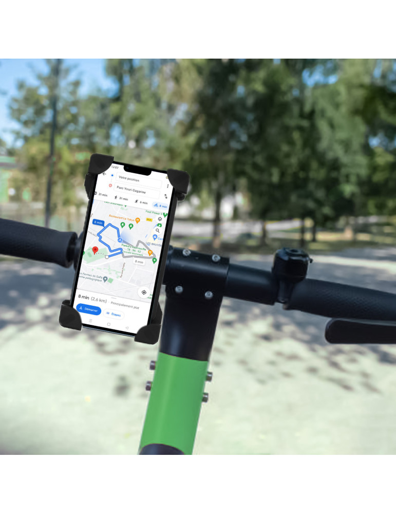 Support smartphone Jitensha orientable 360°