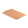 Carnet A5 Éco-responsable en Carton Recyclé Personnalisé - MID PAPER BOOK Matières : papier recyclé Couleurs : beige