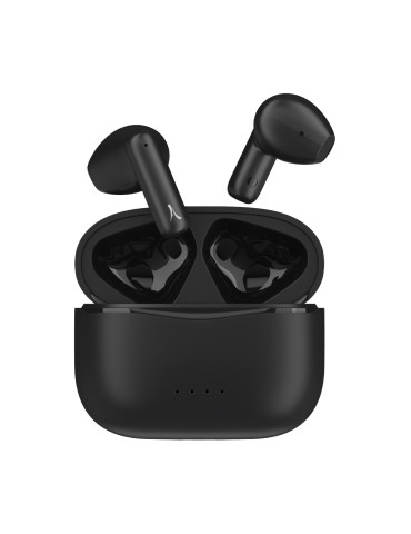 Écouteurs Bluetooth Zen avec micro personnalisables – noir