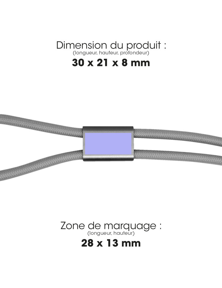 Câble tour de cou Kyoso 3-en-1 100 W personnalisé