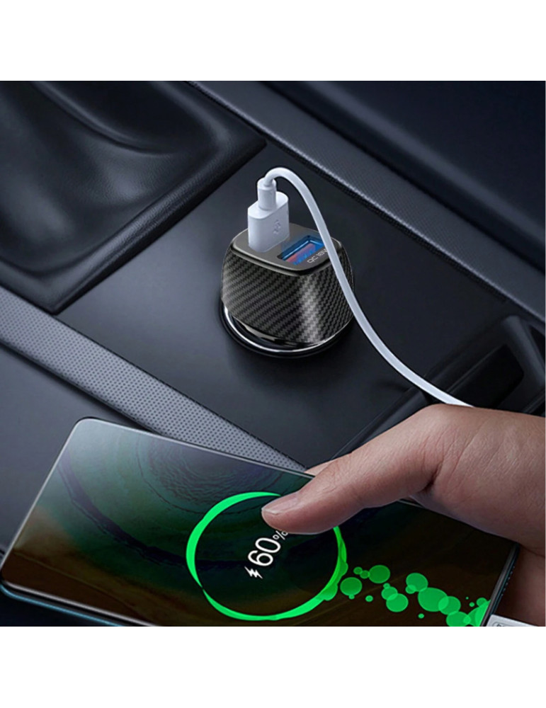 Chargeur allume-cigare Keku 20 W USB-C personnalisé