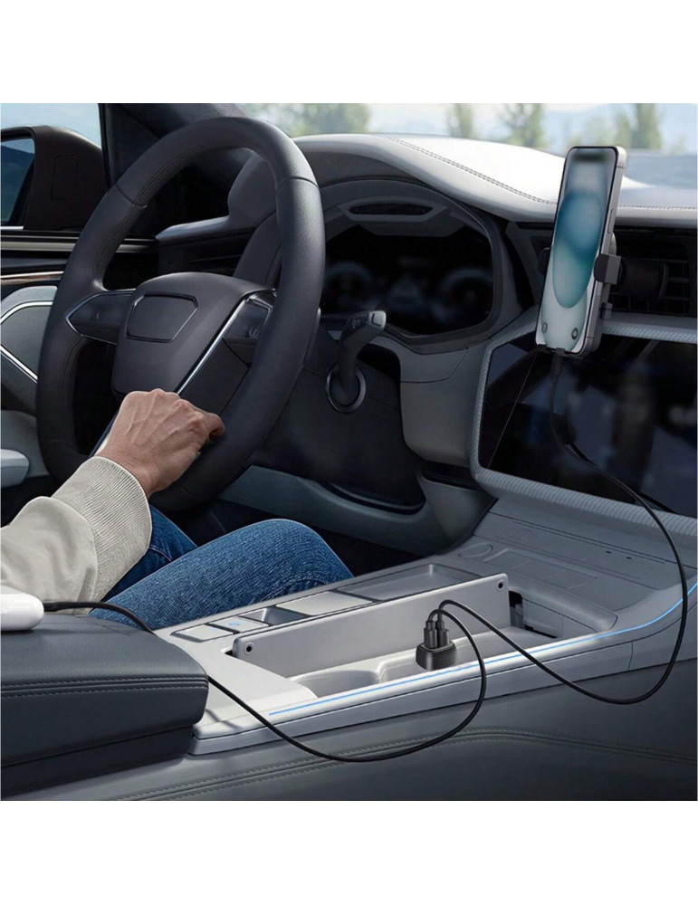 Chargeur allume-cigare Keku 20 W USB-C personnalisé