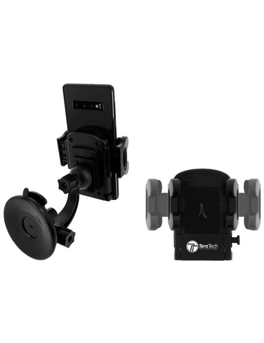 Support voiture 3 en 1 orientable pour smartphone