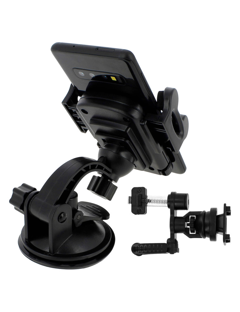 Support voiture 3 en 1 orientable pour smartphone