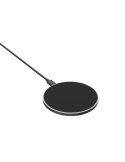 Chargeur sans fil Sekku 15 W à charge rapide – noir