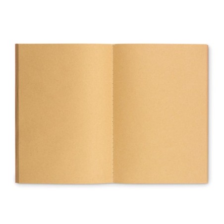 Carnet A5 Éco-responsable en Carton Recyclé Personnalisé - MID PAPER BOOK Matières : papier recyclé Couleurs : beige personnalis