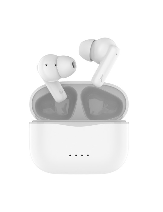 Écouteurs Akari ANC Bluetooth 6.0 personnalisés – blanc