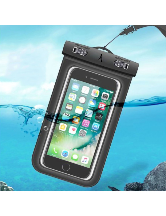 Pochette étanche flottante IPX8 pour smartphone 6,8 pouces