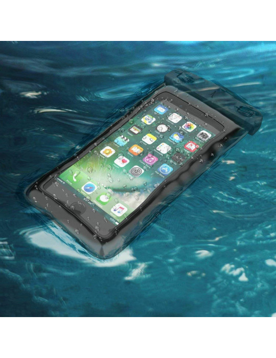 Pochette étanche flottante IPX8 pour smartphone 6,8 pouces