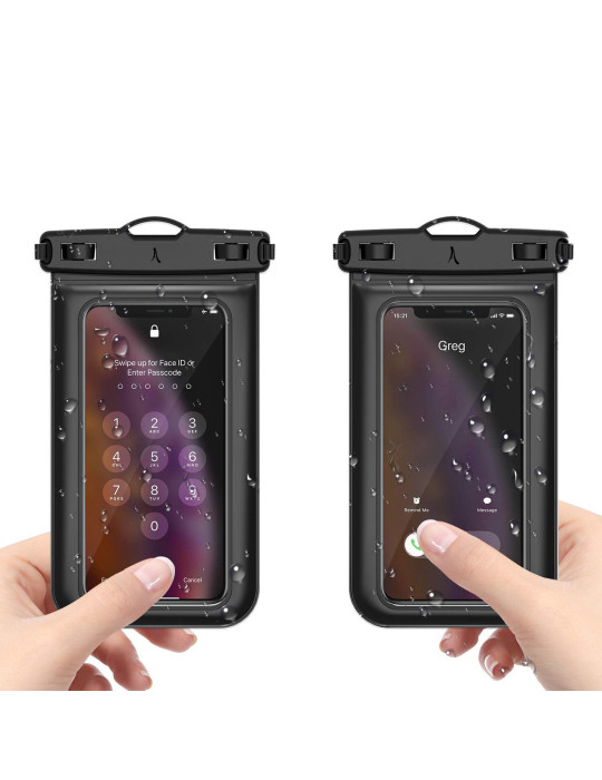 Pochette étanche flottante IPX8 pour smartphone 6,8 pouces