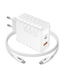 Pack chargeur GaN 67 W et câble USB-C personnalisable