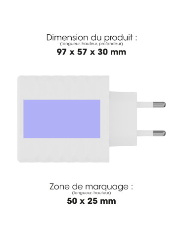 Pack chargeur GaN 67 W et câble USB-C personnalisable 2