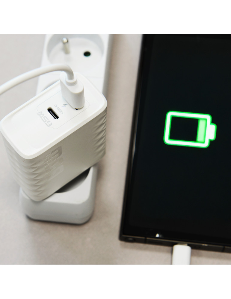 Pack chargeur GaN 67 W et câble USB-C personnalisable