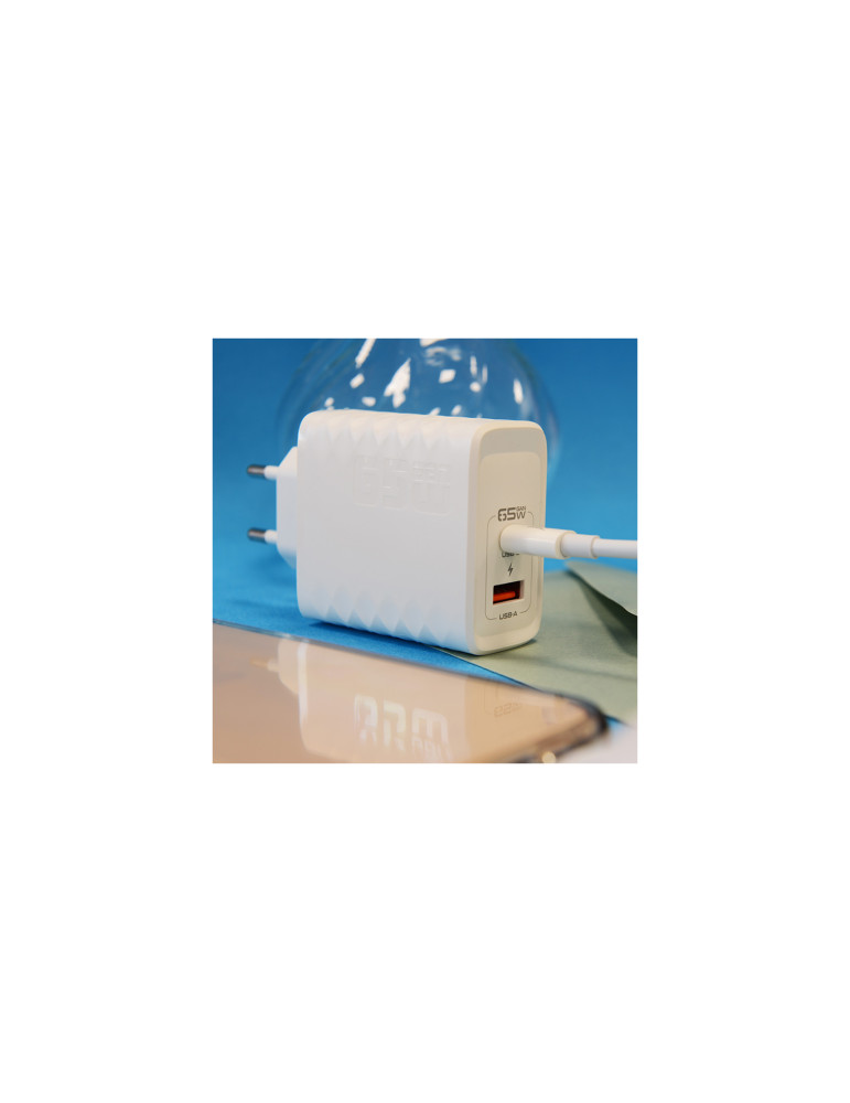 Pack chargeur GaN 67 W et câble USB-C personnalisable