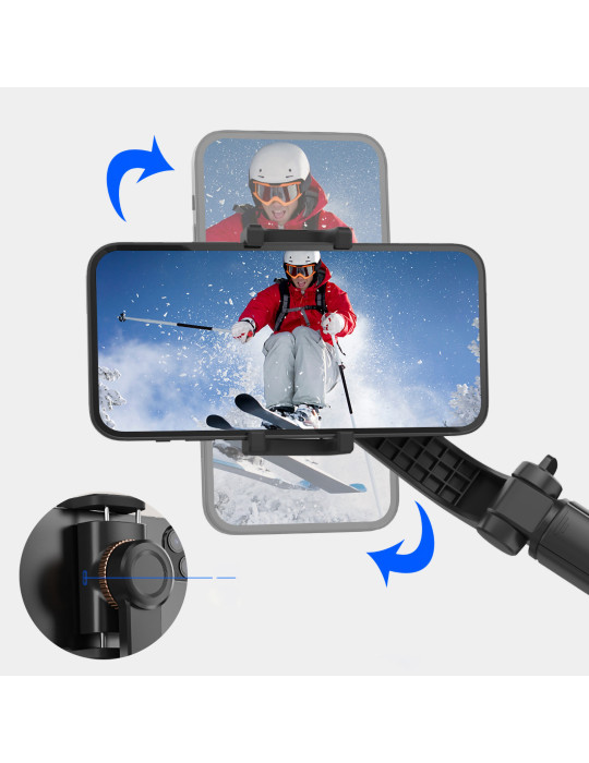 Perche selfie Bluetooth Kyori 3 en 1 personnalisée