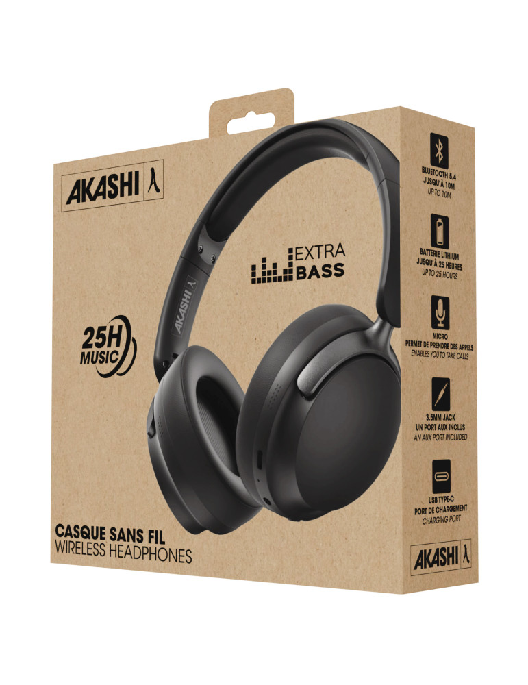 Casque sans fil Heru Bluetooth 5.4 personnalisable