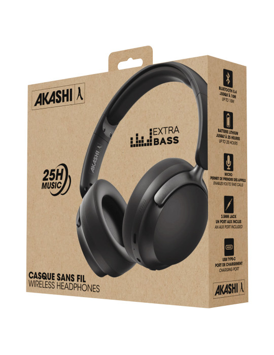 Casque sans fil Heru Bluetooth 5.4 personnalisable