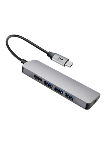 Hub USB-C 5-en-1 Noshuku HDMI 4K et Power Delivery
