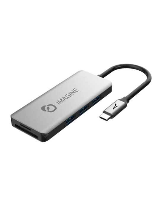 Hub USB-C 7 en 1 avec HDMI 4K personnalisé