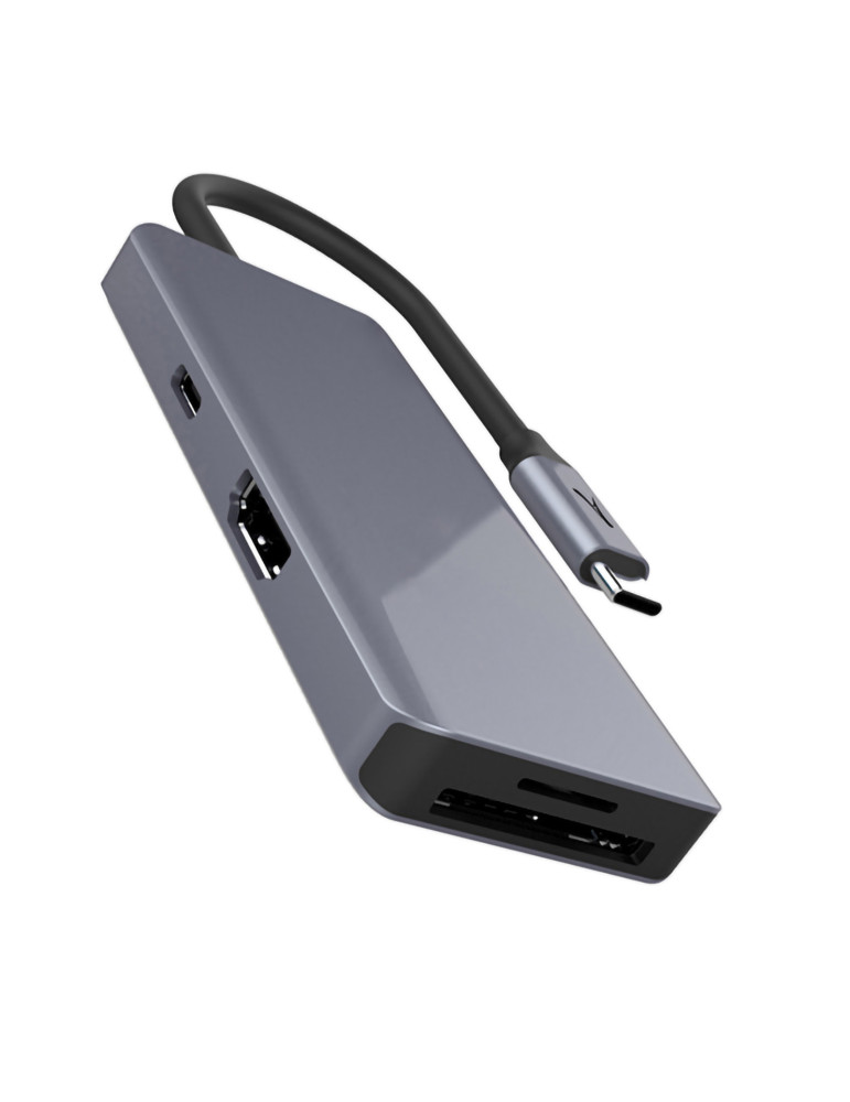 Hub USB-C 7 en 1 avec HDMI 4K personnalisé