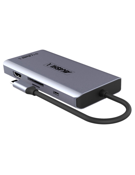 Hub USB-C 9 en 1 HDMI 4K, VGA et RJ45 personnalisé