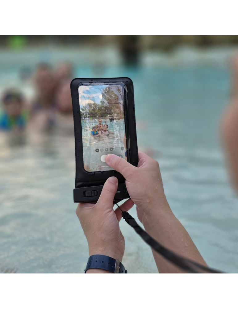 Étui étanche smartphone IPX8 jusqu’à 6,5 pouces