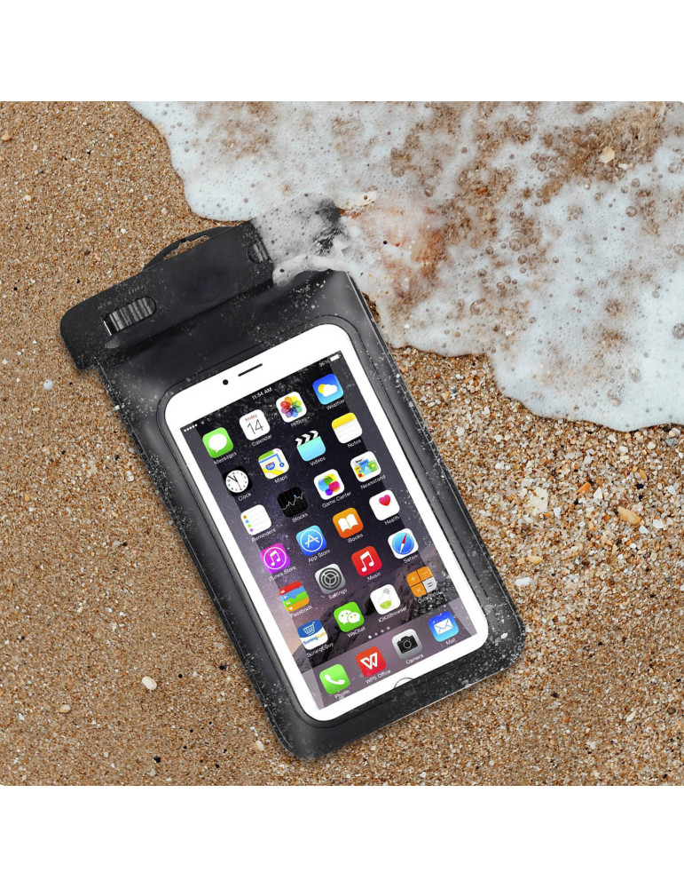 Étui étanche smartphone IPX8 jusqu’à 6,5 pouces