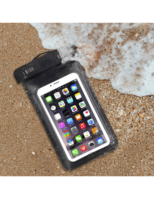 Étui étanche smartphone IPX8 jusqu’à 6,5 pouces