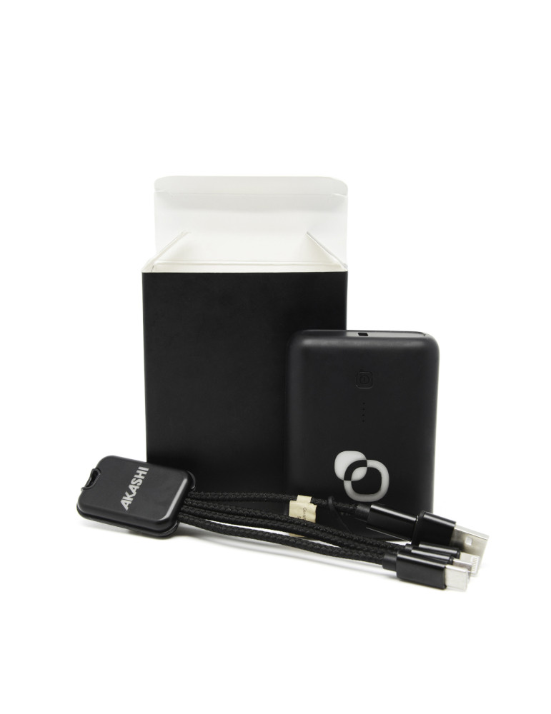 Kit batterie 10 000 mAh et câble lumineux Hikari