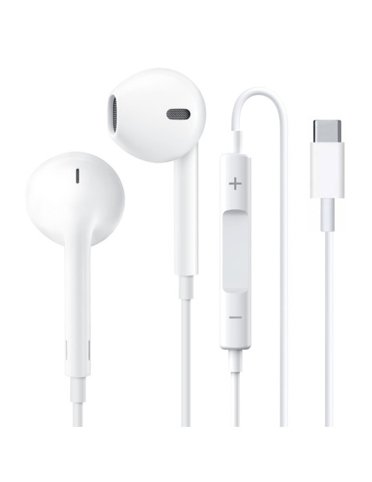 Écouteurs filaires USB-C Oto avec micro personnalisés