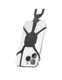 KUMO - LANIERE TOUR DE COU SMARTPHONE UNIVERSELLE NOIR