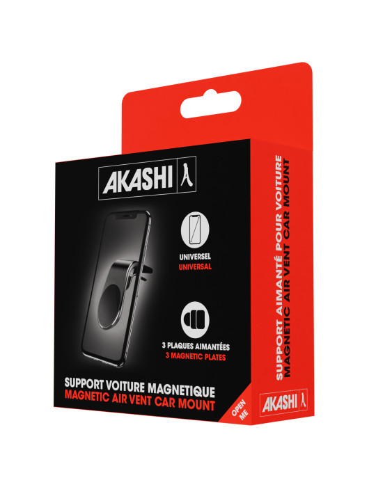 Support téléphone voiture Torochi en aluminium aimanté