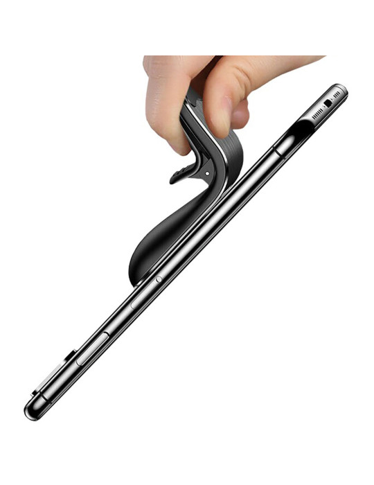 Support téléphone voiture Torochi en aluminium aimanté