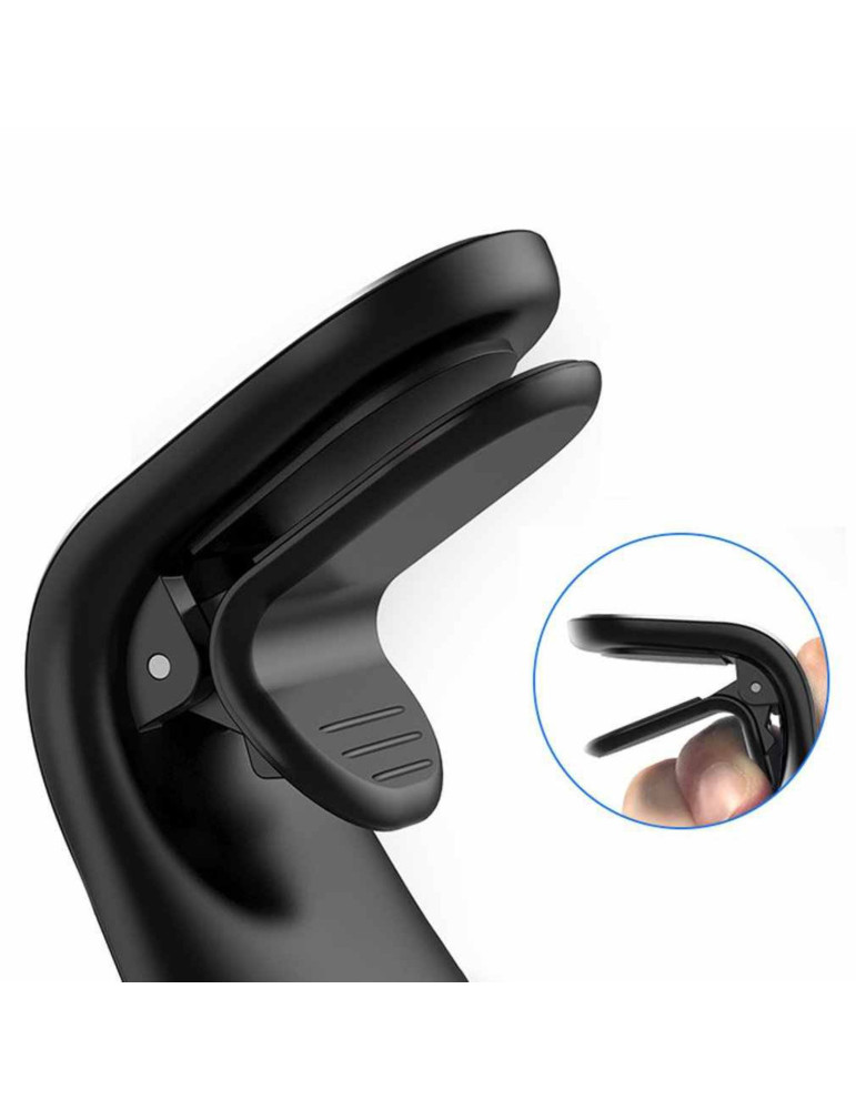 Support téléphone voiture Torochi en aluminium aimanté