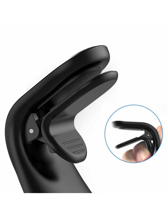 Support téléphone voiture Torochi en aluminium aimanté