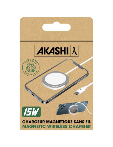 Chargeur sans fil magnétique Jishaku 15 W avec béquille 2