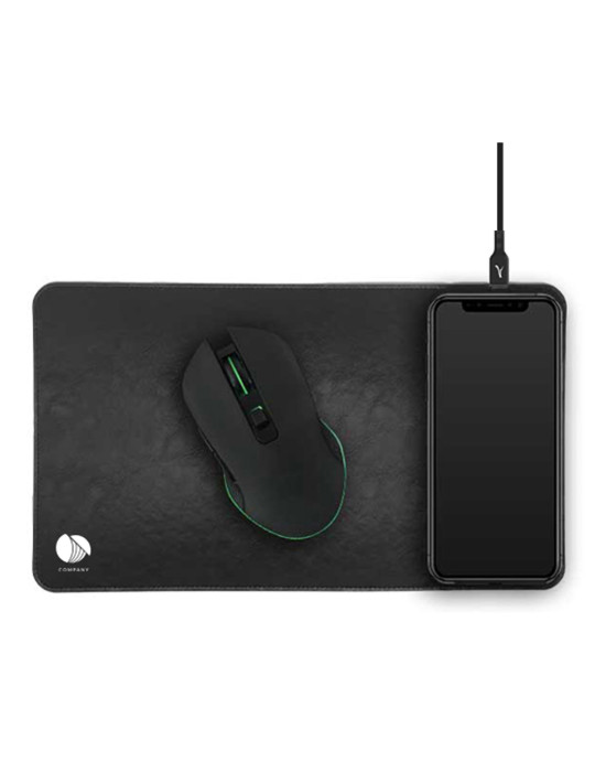 Tapis de souris Nezumi avec chargeur induction 5 W – noir