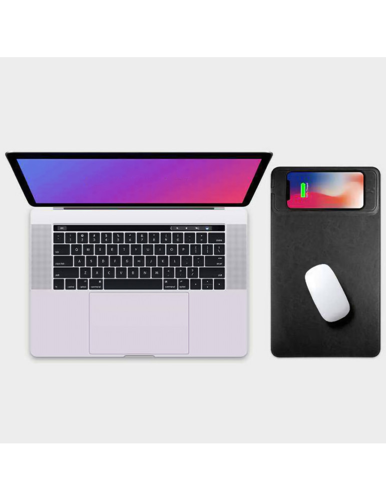 Tapis de souris Nezumi avec chargeur induction 5 W – noir