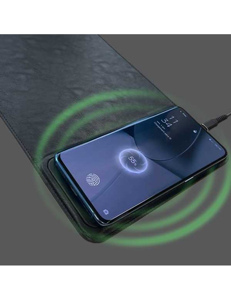 Tapis de souris Nezumi avec chargeur induction 5 W – noir