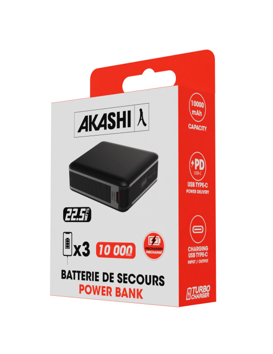 Batterie Kuto 10 000 mAh à charge rapide 22,5 W